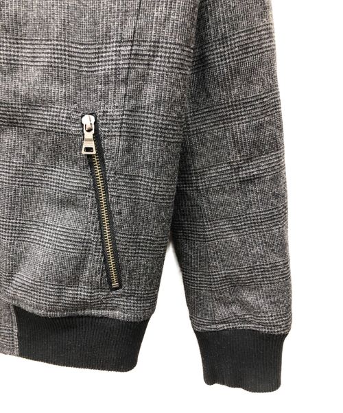 BURBERRY BLACK LABEL（バーバリーブラックレーベル）BURBERRY BLACK LABEL (バーバリーブラックレーベル) ジップアップジャケット ブラック サイズ:Mの古着・服飾アイテム