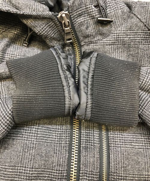 BURBERRY BLACK LABEL（バーバリーブラックレーベル）BURBERRY BLACK LABEL (バーバリーブラックレーベル) ジップアップジャケット ブラック サイズ:Mの古着・服飾アイテム