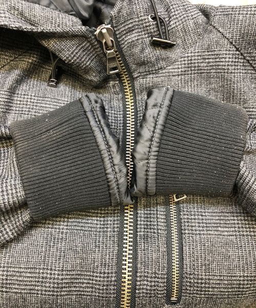 BURBERRY BLACK LABEL（バーバリーブラックレーベル）BURBERRY BLACK LABEL (バーバリーブラックレーベル) ジップアップジャケット ブラック サイズ:Mの古着・服飾アイテム