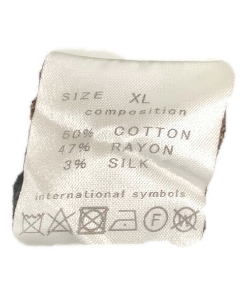 WACKO MARIA（ワコマリア）WACKO MARIA (ワコマリア) ジャガードポロ ブラウン サイズ:XLの古着・服飾アイテム