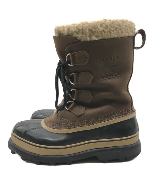 SOREL（ソレル）SOREL (ソレル) ブーツ ブラウン×ブラック サイズ:27の古着・服飾アイテム