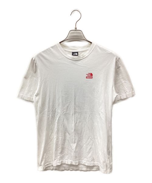 THE NORTH FACE（ザ ノース フェイス）THE NORTH FACE (ザ ノース フェイス) SUPREME (シュプリーム) Tシャツ ホワイト サイズ:USSの古着・服飾アイテム