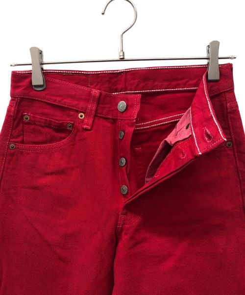 LEVI'S（リーバイス）LEVI'S (リーバイス) デニムパンツ レッド サイズ:W27×L34の古着・服飾アイテム