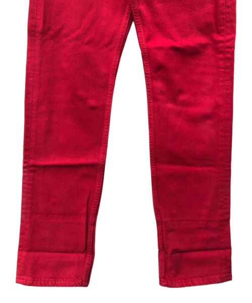 LEVI'S（リーバイス）LEVI'S (リーバイス) デニムパンツ レッド サイズ:W27×L34の古着・服飾アイテム