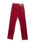 LEVI'S (リーバイス) デニムパンツ レッド サイズ:W27×L34：3500円