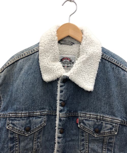 LEVI'S（リーバイス）LEVI'S (リーバイス) 裏ボアデニムジャケット インディゴ サイズ:Mの古着・服飾アイテム