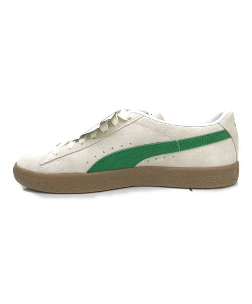 PUMA（プーマ）PUMA (プーマ) スニーカー ホワイト×グリーン サイズ:27 未使用品の古着・服飾アイテム
