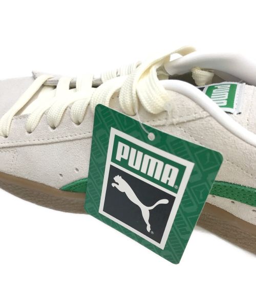 PUMA（プーマ）PUMA (プーマ) スニーカー ホワイト×グリーン サイズ:27 未使用品の古着・服飾アイテム
