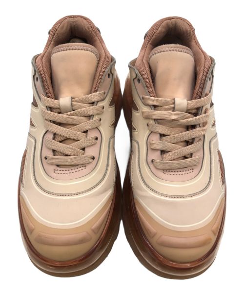 Shoes 53045（シューズ53045）Shoes 53045 (シューズ53045) スニーカー　バンプエア ベージュ サイズ:35の古着・服飾アイテム