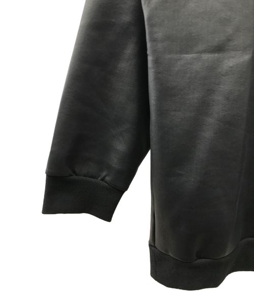 Christpher kane（クリストファーケイン）Christpher kane (クリストファーケイン) 素材切り替えクルーネックスウェット ブラック サイズ:XS 未使用品の古着・服飾アイテム