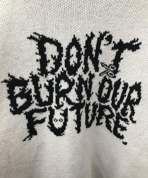 AJOBYAJO（アジョバイアジョ）AJOBYAJO (アジョバイアジョ) ニット ホワイト サイズ:-の古着・服飾アイテム