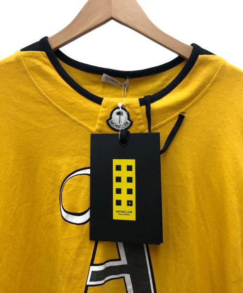 MONCLER（モンクレール）MONCLER (モンクレール) Palm Angels (パーム エンジェルス) ロングスリーブTシャツ イエロー サイズ:sの古着・服飾アイテム