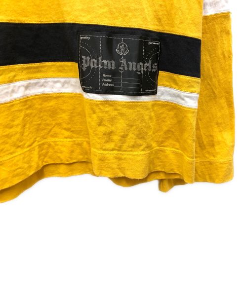 MONCLER（モンクレール）MONCLER (モンクレール) Palm Angels (パーム エンジェルス) ロングスリーブTシャツ イエロー サイズ:sの古着・服飾アイテム