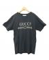 GUCCI（グッチ）の古着「ロゴTシャツ」｜ブラック