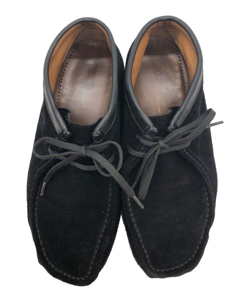 PADMORE&BARNES（パドモア&バーンズ）PADMORE&BARNES (パドモア&バーンズ) ワラビーシューズ ブラック サイズ:8の古着・服飾アイテム