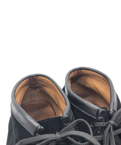 PADMORE&BARNES（パドモア&バーンズ）PADMORE&BARNES (パドモア&バーンズ) ワラビーシューズ ブラック サイズ:8の古着・服飾アイテム