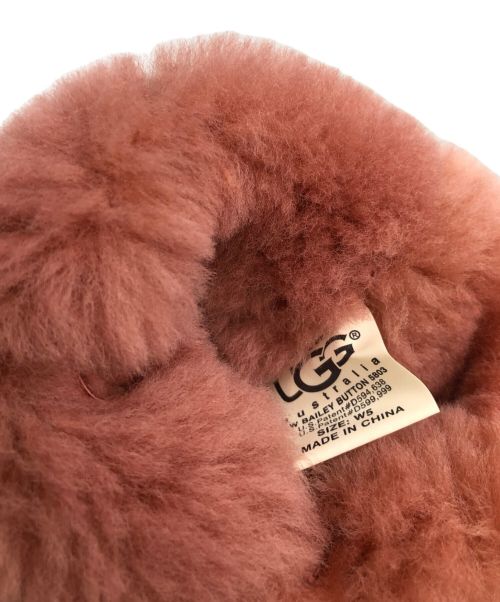 UGG（アグ）UGG (アグ) ムートンブーツ ピンク サイズ:W5の古着・服飾アイテム