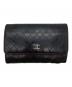 CHANEL（シャネル）の古着「フラップウォレット」｜ブラック