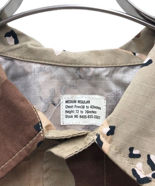 U.S.ARMY（ユーエスアーミー）U.S.ARMY (ユーエスアーミー) コンバットジャケット ブラウン サイズ:Мの古着・服飾アイテム