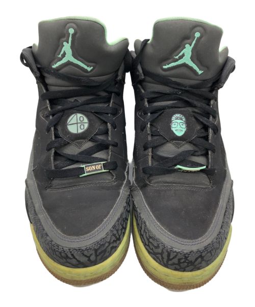 NIKE（ナイキ）NIKE (ナイキ) ハイカットスニーカー ブラック×グリーン サイズ:30の古着・服飾アイテム