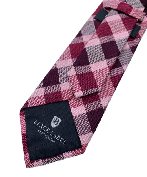 BLACK LABEL CRESTBRIDGE（ブラックレーベル クレストブリッジ）BLACK LABEL CRESTBRIDGE (ブラックレーベル クレストブリッジ) ネクタイ レッド サイズ:ーの古着・服飾アイテム