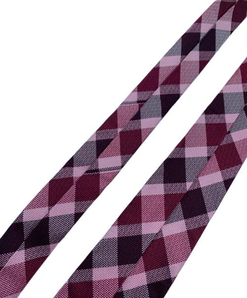 BLACK LABEL CRESTBRIDGE（ブラックレーベル クレストブリッジ）BLACK LABEL CRESTBRIDGE (ブラックレーベル クレストブリッジ) ネクタイ レッド サイズ:ーの古着・服飾アイテム
