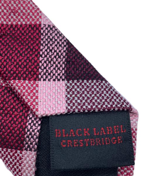 BLACK LABEL CRESTBRIDGE（ブラックレーベル クレストブリッジ）BLACK LABEL CRESTBRIDGE (ブラックレーベル クレストブリッジ) ネクタイ レッド サイズ:ーの古着・服飾アイテム