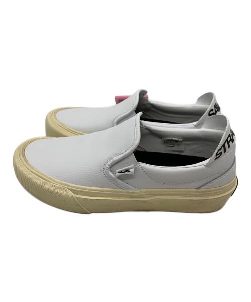 straye（ストレイ）straye (ストレイ) スリッポン ホワイト サイズ:25.5 未使用品の古着・服飾アイテム