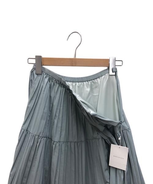 MERCURY DUO（マーキュリーデュオ）MERCURY DUO (マーキュリーデュオ) プリーツスカート ブルー サイズ:FREE 未使用品の古着・服飾アイテム