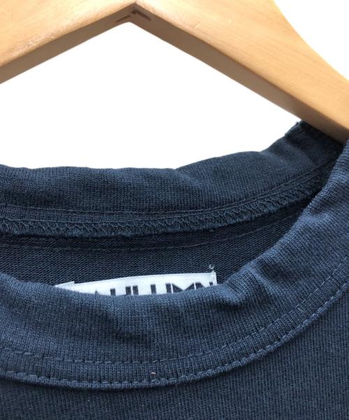 CAHLUMN（カウラム）CAHLUMN (カウラム) ヘビーウェイトTシャツ ネイビー サイズ:XLの古着・服飾アイテム