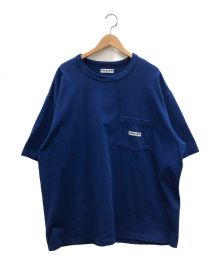 CAHLUMN（カウラム）の古着「ヘビーウェイトTシャツ」｜ブルー