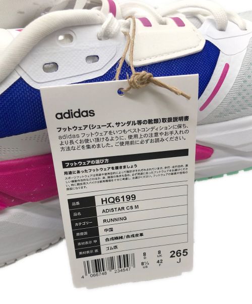 adidas（アディダス）adidas (アディダス) スニーカー ホワイト サイズ:26.5 未使用品の古着・服飾アイテム