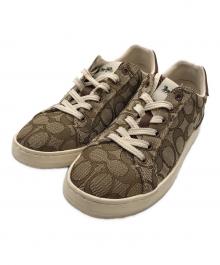 COACH（コーチ）の古着「スニーカー」｜ブラウン