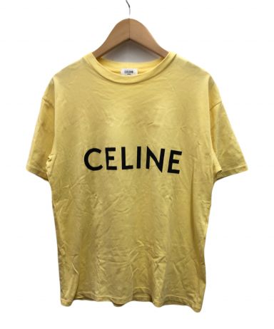 中古・古着通販】CELINE (セリーヌ) Tシャツ イエロー サイズ:xs