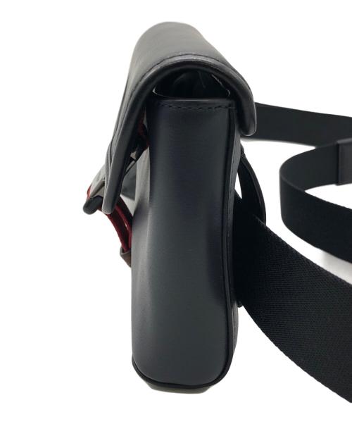 COACH（コーチ）COACH (コーチ) ダブルベルトバッグ ブラックの古着・服飾アイテム