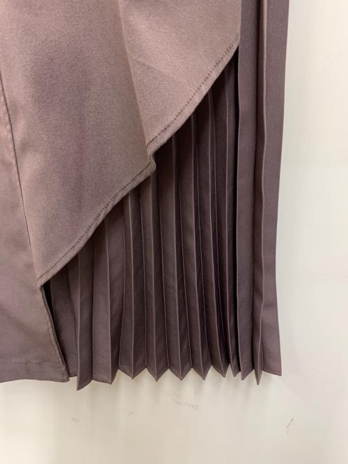 Snidel（スナイデル）Snidel (スナイデル) ナロースイッチングスカート ブラウンの古着・服飾アイテム