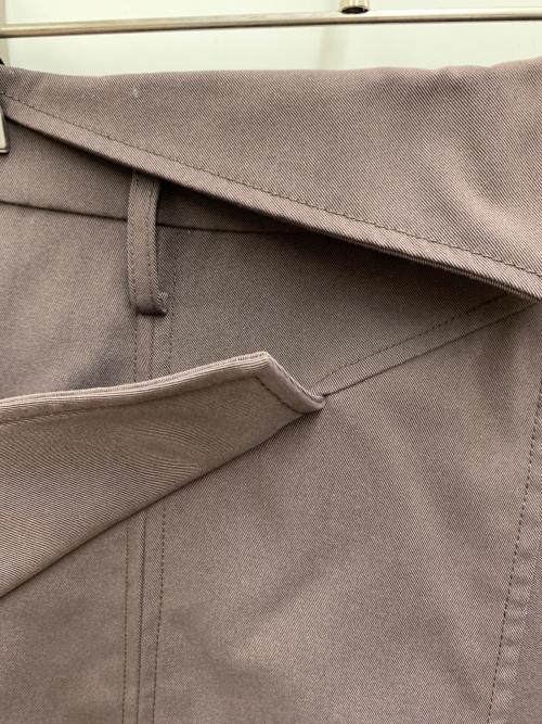 Snidel（スナイデル）Snidel (スナイデル) ナロースイッチングスカート ブラウンの古着・服飾アイテム