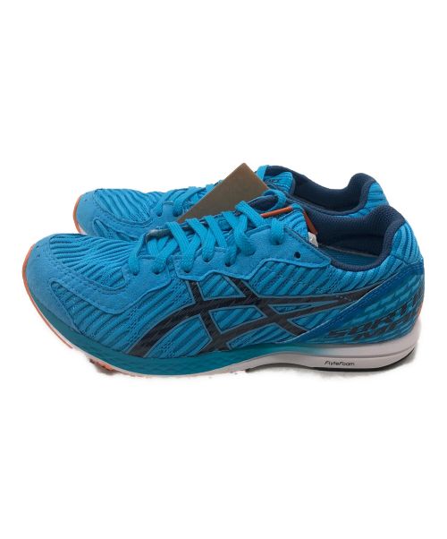 asics（アシックス）asics (アシックス) ランニングシューズ スカイブルー サイズ:23.5 未使用品の古着・服飾アイテム