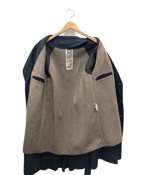 limpermeabile（リンペルメアビレ）limpermeabile (リンペルメアビレ) ライナー付コート ネイビー サイズ:Lの古着・服飾アイテム