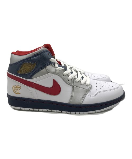 NIKE（ナイキ）NIKE (ナイキ) スニーカー ホワイト×レッド サイズ:28の古着・服飾アイテム