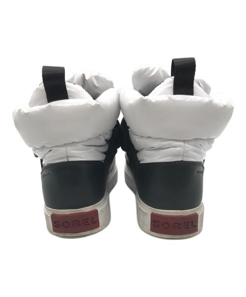 SOREL（ソレル）SOREL (ソレル) ブーツ ホワイト×ブラック サイズ:24の古着・服飾アイテム