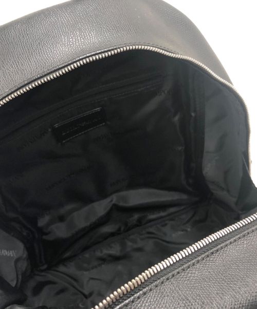 EMPORIO ARMANI（エンポリオアルマーニ）EMPORIO ARMANI (エンポリオアルマーニ) リュック ブラックの古着・服飾アイテム
