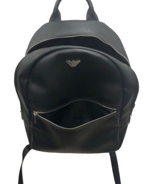 EMPORIO ARMANI（エンポリオアルマーニ）EMPORIO ARMANI (エンポリオアルマーニ) リュック ブラックの古着・服飾アイテム