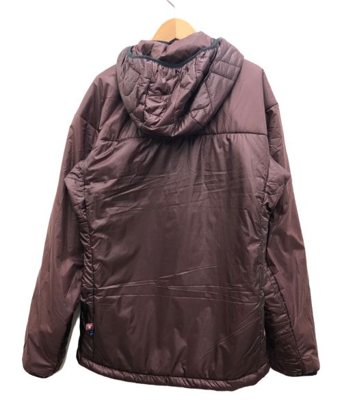 adidas（アディダス）adidas (アディダス) 中綿ジャケット ワインレッド サイズ:L 未使用品の古着・服飾アイテム