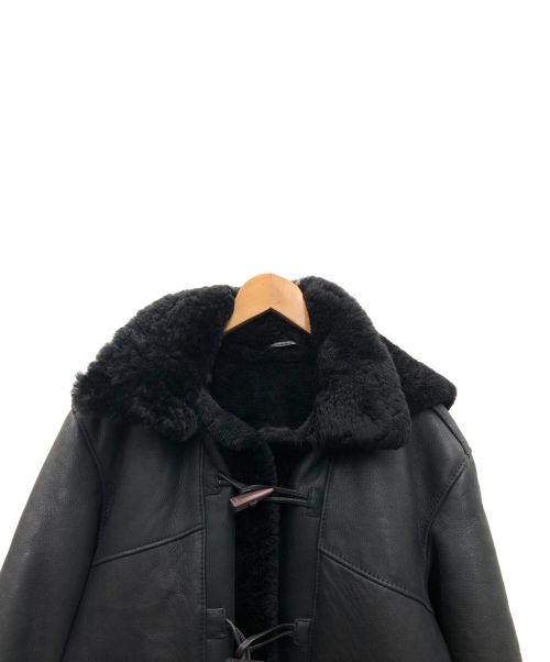 TRAVAILS（トラバーユ）TRAVAILS (トラバーユ) ムートンコート ブラック サイズ:Mの古着・服飾アイテム