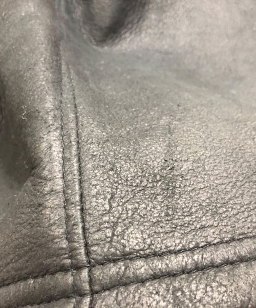 TRAVAILS（トラバーユ）TRAVAILS (トラバーユ) ムートンコート ブラック サイズ:Mの古着・服飾アイテム