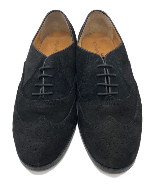 REGAL（リーガル）REGAL (リーガル) スェードドレスシューズ ブラック サイズ:25.5の古着・服飾アイテム