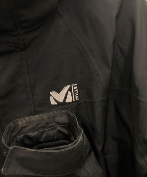 MILLET（ミレー）MILLET (ミレー) マウンテンパーカー ブラック サイズ:XLの古着・服飾アイテム