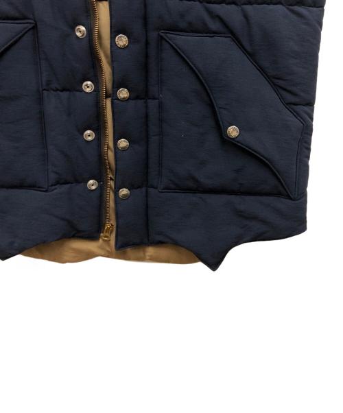 SUGAR CANE（シュガーケーン）SUGAR CANE (シュガーケーン) 中綿ベスト ネイビー×レッド サイズ:Lの古着・服飾アイテム