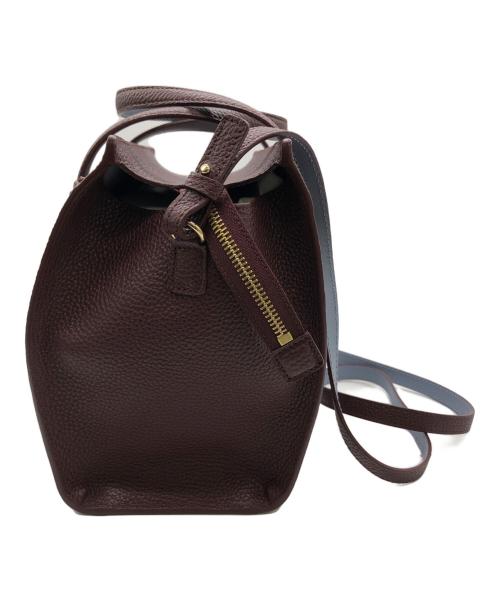 Salvatore Ferragamo（サルヴァトーレ フェラガモ）Salvatore Ferragamo (サルヴァトーレ フェラガモ) 2WAYショルダーバッグ ボルドーの古着・服飾アイテム